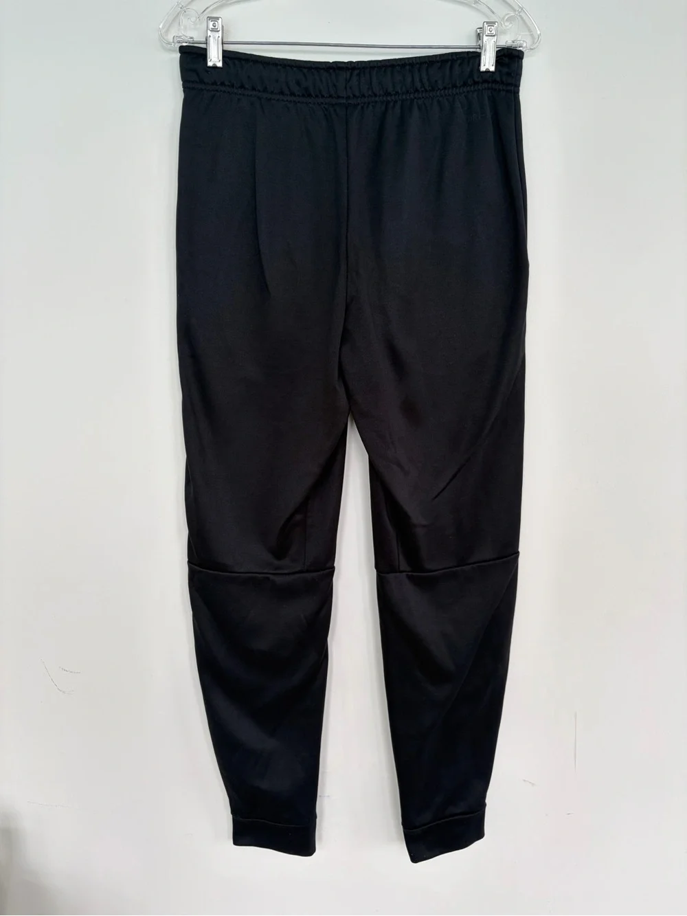 Nike Black Dri-FIT Standard Fit Pants with Grey Logo